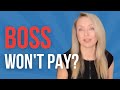 Have You Been A Victim Of Wage Theft? | What To Do If Your Boss Won&#39;t Pay You