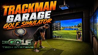 TRACKMAN GOLF SIMULATOR: UK Garage Installation