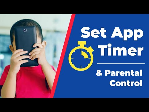 Video: Android: Activate Parental Controls And Set The Time Limit