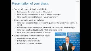 The EcoS MA Thesis Exam/Defense