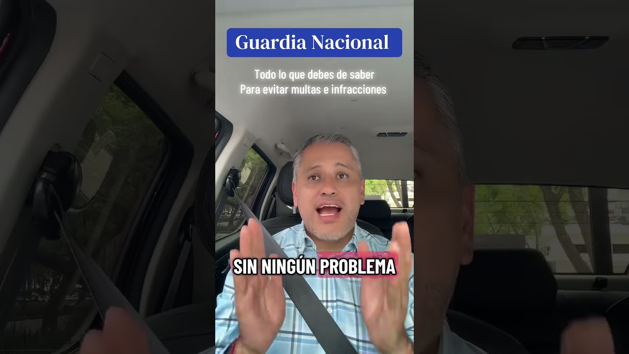 Todo lo que debes de saber para tu seguridad por la #guardianacional #automobile #noticias