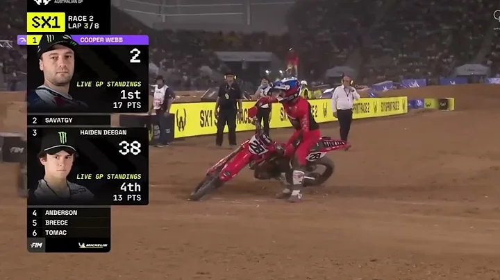 WSX Supercross Australia 2025 - SX1 Race 2
