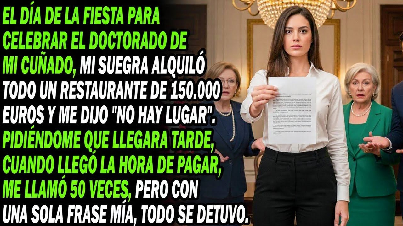 Suegra Me Trató Como Sirvienta En Fiesta. Tras 50 Llamadas Pidiendo Pago, Saqué Algo Callada