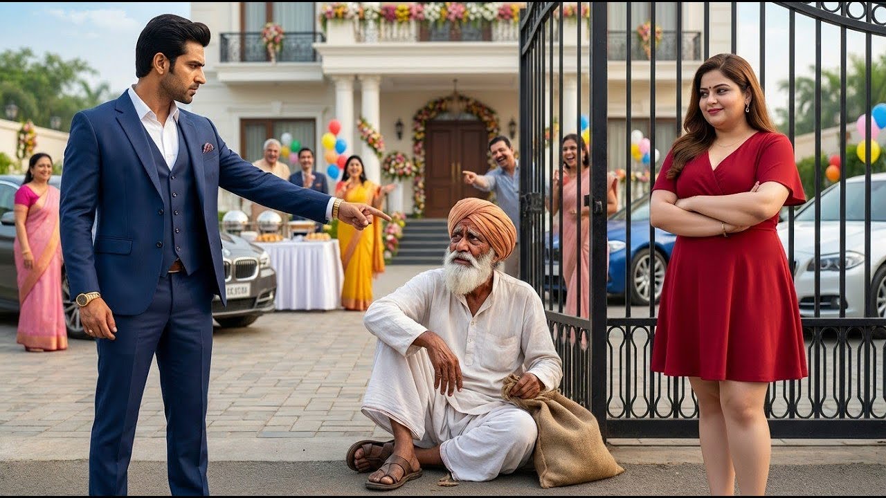 भिखारी समझकर ससुर को धक्के मारे… सुबह वसीयत खुली तो दामाद सड़क पर आ गया 😱