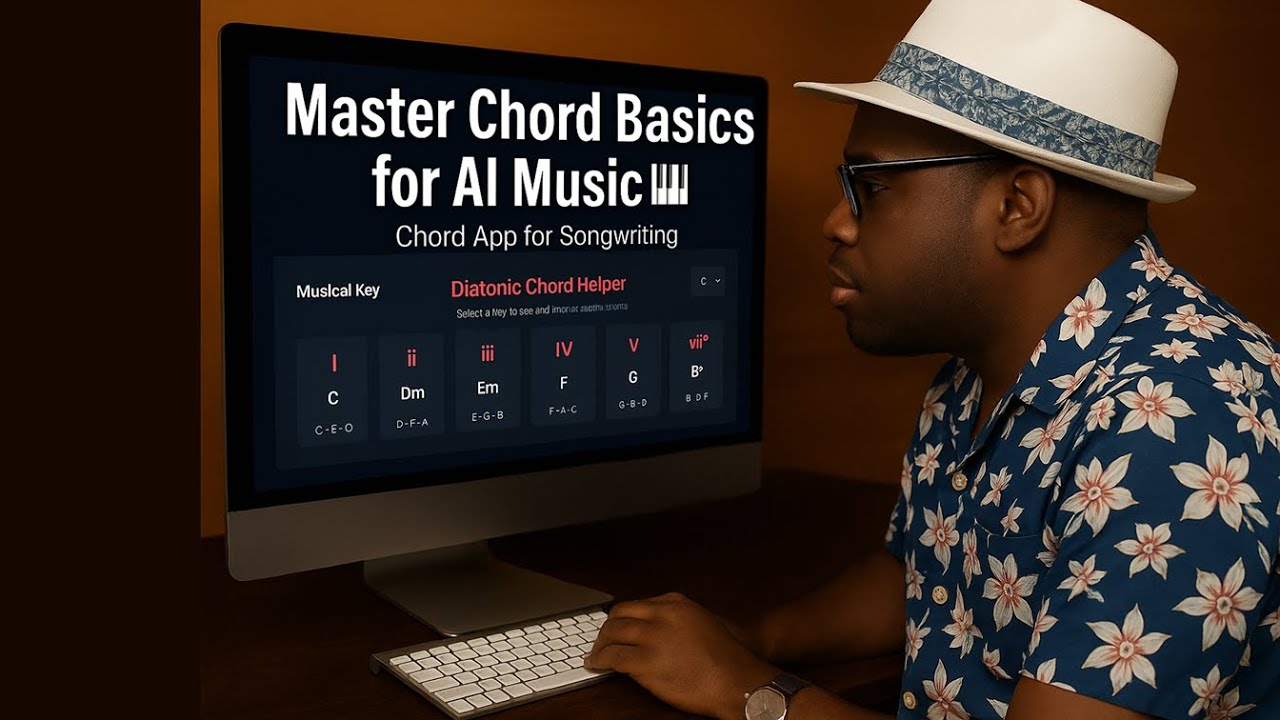 Chordal Theory 101 -  Chords for SUNO? 🤖🎶 (AI Songwriting Hack!) 🔥