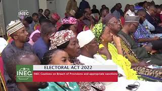 Inec Cautions On Breach Of Electoral Act
