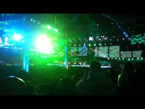 P Diddy's performance at WrestleMania 29