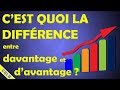 Cest quoi la diffrence entre davantage et davantage   cqld