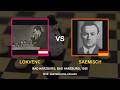 (Английское-начало) Lokvenc vs Saemisch Bad Harzburg (Bad Harzburg) 1938_партия_28