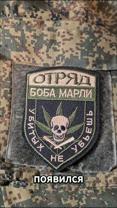 История шеврона "Отряд Боба Марли" #сво #шевроны #бобмарли #всрф # ...