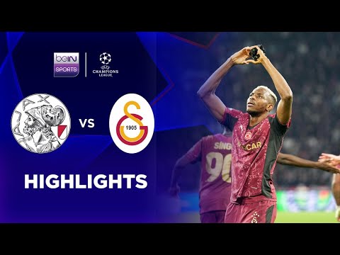 bos56 x jawel777 - Ajax 0-3 Galatasaray | Champions League 25/26 Match Highlights