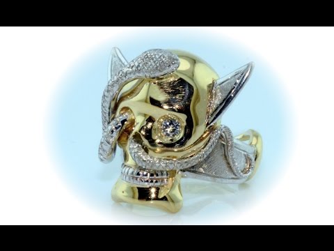 zbrush Skull ring.. 
