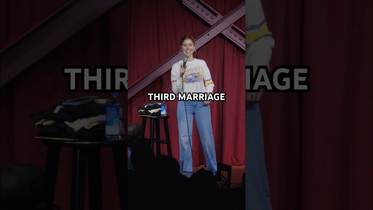 3rd times the charm ✨ Come see me on tour! #marriage #relationship #standupcomedy #crowdwork #shorts