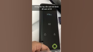 Homekit - Cách xoá vân tay người dùng khoá AB-14B app Tuya smart