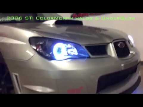 2006 STi ColorMorph Halos & Underglow