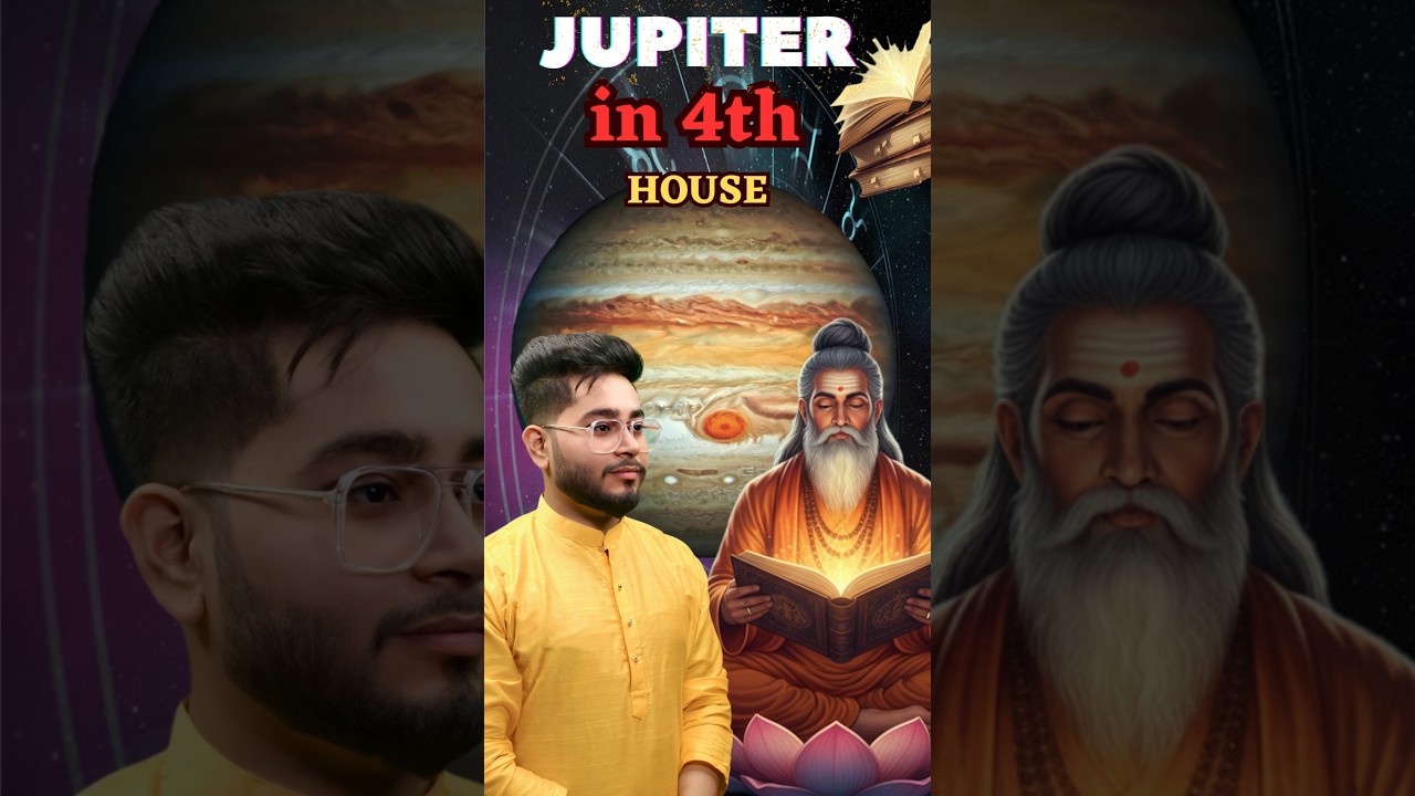 Jupiter in 4th House: Home, Mother & Inner Peace | Vedic Astrology 