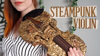I made a STEAMPUNK violin! (and it's still playable)