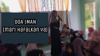 DOA IMAN/ cover Nur hafizah