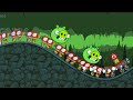 Bad Piggies - Clown Piggies Steal Egg on Longest Train Ground Hog Day Walkthrough Big Inventions!