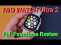 Kiwitime iwo watch ultra 2 full functions review49mm 11 smartwatch aod watch ultra copy