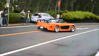 Fast & Furious Tokyo Drift RX7 Loses Control and Hits People