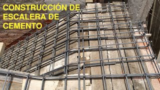 CONSTRUCCION DE ESCALERA DE CONCRETO