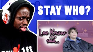 MUSALOVEL1FE Reacts to Lee Know once said