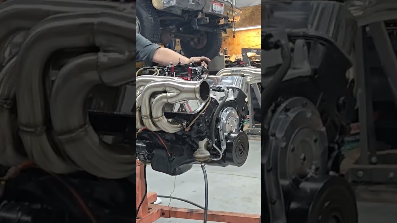 454 BBC With Howard S Big Momma Rattler Camshaft 9 5 1 Compression Bigblockchevy Chevy