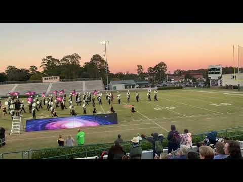 Not Ware County High School Marching Band 2022 exhibition.