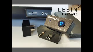 Skoda Octavia A7 _ 2015 LESiN ® Bluetooth  с микрофоном
