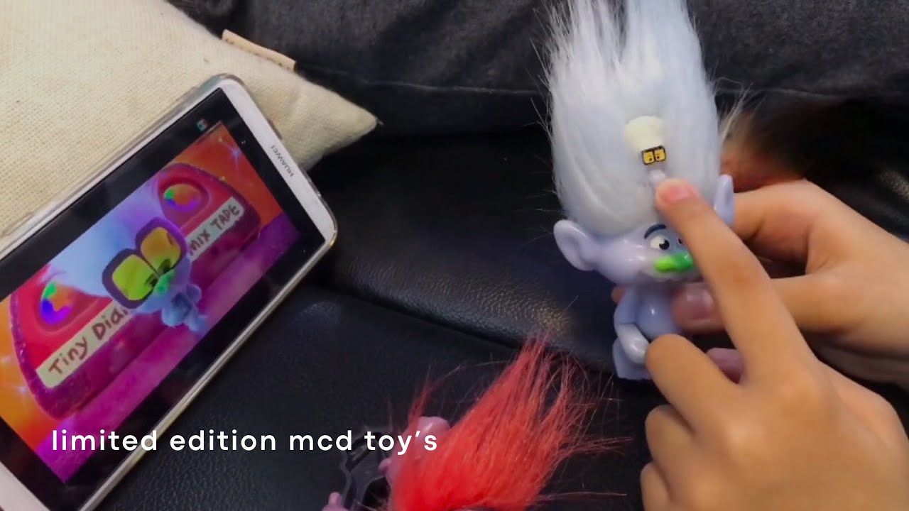 trolls toy kids meal📍mcdonal keningau