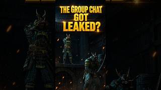 The Group Chat Got Leaked