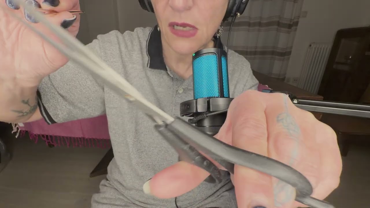 ASMR Plucking Away Your Negative Energy ✨