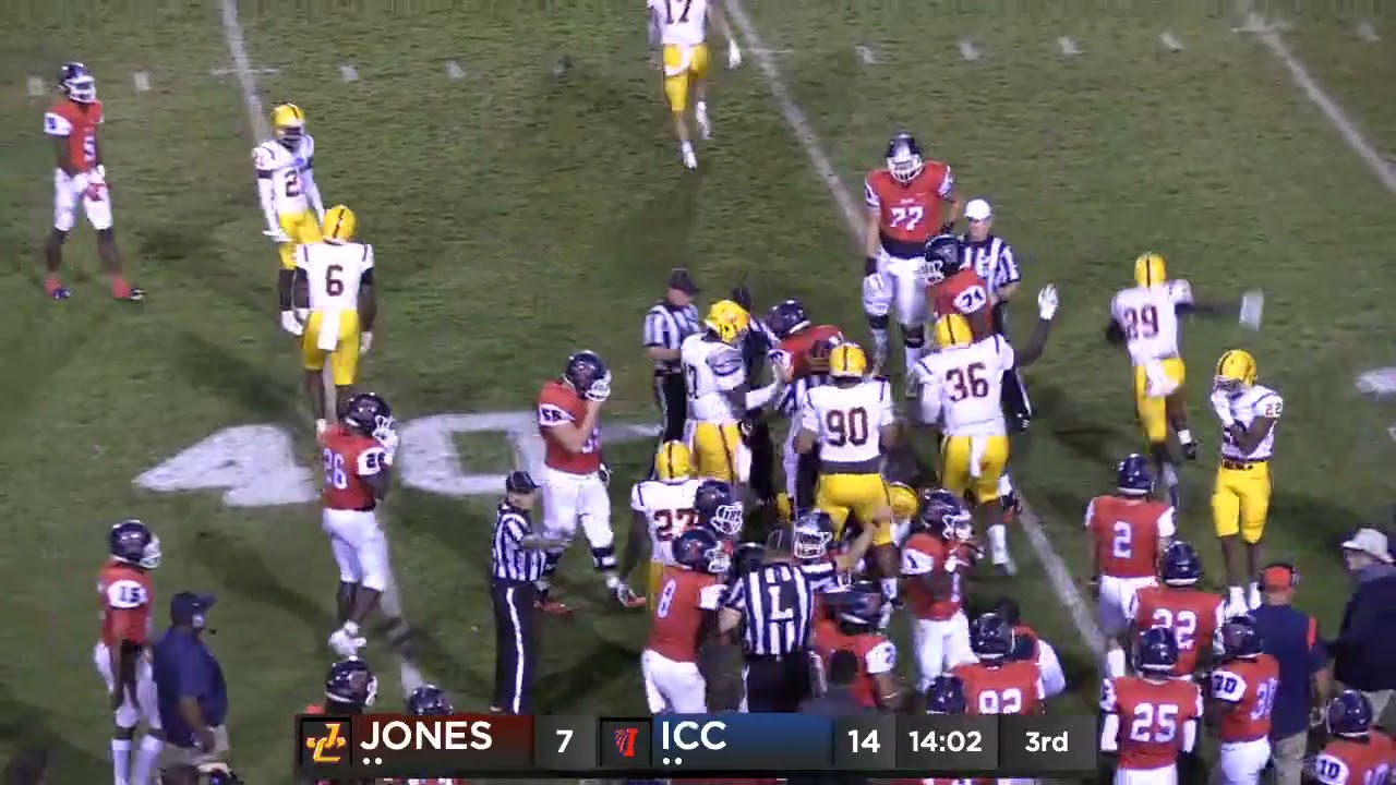 9 Jones at Itawamba football highlights
