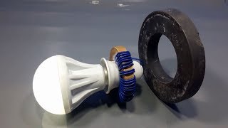 wireless free energy device for light bulbs _ science exhibition project