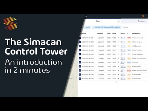 What is the Simacan Control Tower - An introduction [English] SUBS