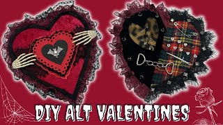 🥀🫀 DIY Gothic/Alt/Punk Valentines (and gift ideas!) 🦇🩸