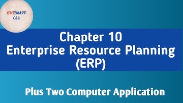 Chapter 10 Enterprise Resource Planning|Plus Two Computer Application commerce