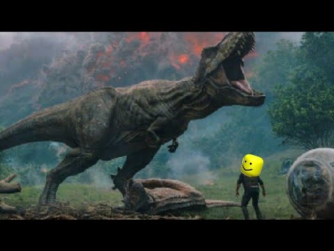 Jurassic World 2 Trailer But With The Roblox Death Sound Youtube - roblox death sound jurassic park