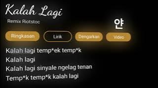 Mentahan (Cpp) Lirik Lagu Kalah Lagi Story Wa 30 Detik