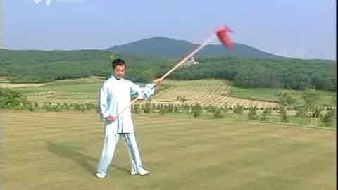4 Duan Taichi Qiang (Spear) Instructions - 四段太极枪教学