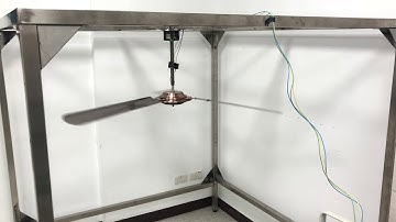 Holtek Low voltage ceiling fan demo with holtek bldc motor workshop 4