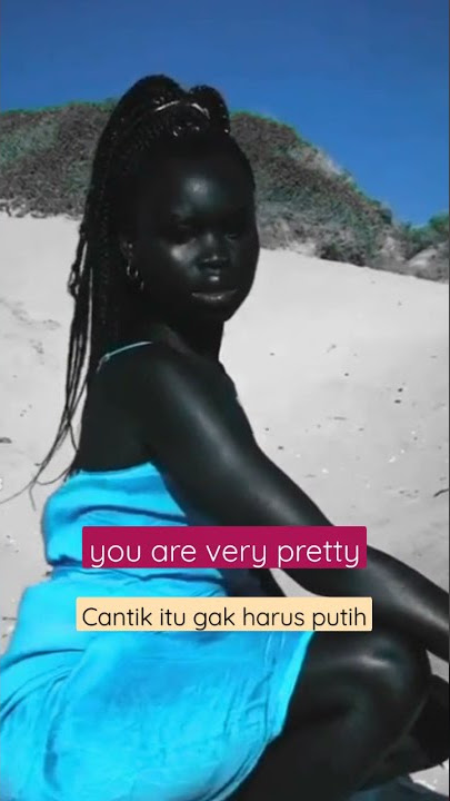 Gadis hitam cantik-you are very pretty-Samros Life #shorts #cantik #pretty #caradangaya