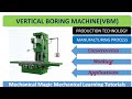 vertical milling machine | vertical boring machine working |  vertical boring machine