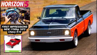 Forza Horizon 5 PC - FIRST IMPRESSIONS "NEW" 1972 Chevy K10 w/T818 DirectDrive