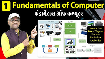 Class-1- Fundamentals of Computers | Introduction, Block Diagram & Key Features Explained