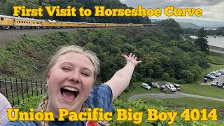 Union Pacific Big Boy 4014 at Horseshoe Curve - My First Visit!!