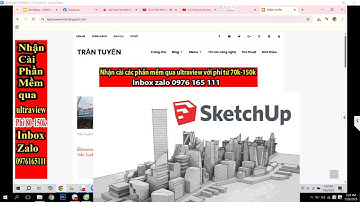 Cài Sketchup 2020 - Sketchup 2021 - Sketchup 2022 - Sketchup 2023 - 2024 Như Thế Nào