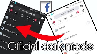 Enable dark mode in facebook lite || fb lite dark mode screenshot 5