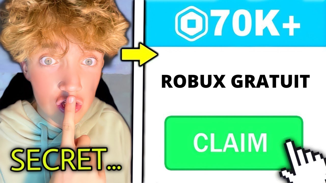 ROBUX GRATUIT 🔥 COMMENT AVOIR DES ROBUX GRATUITEMENT SUR ROBLOX EN 2022